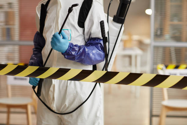 Professional Biohazard technician working in Madison, NH